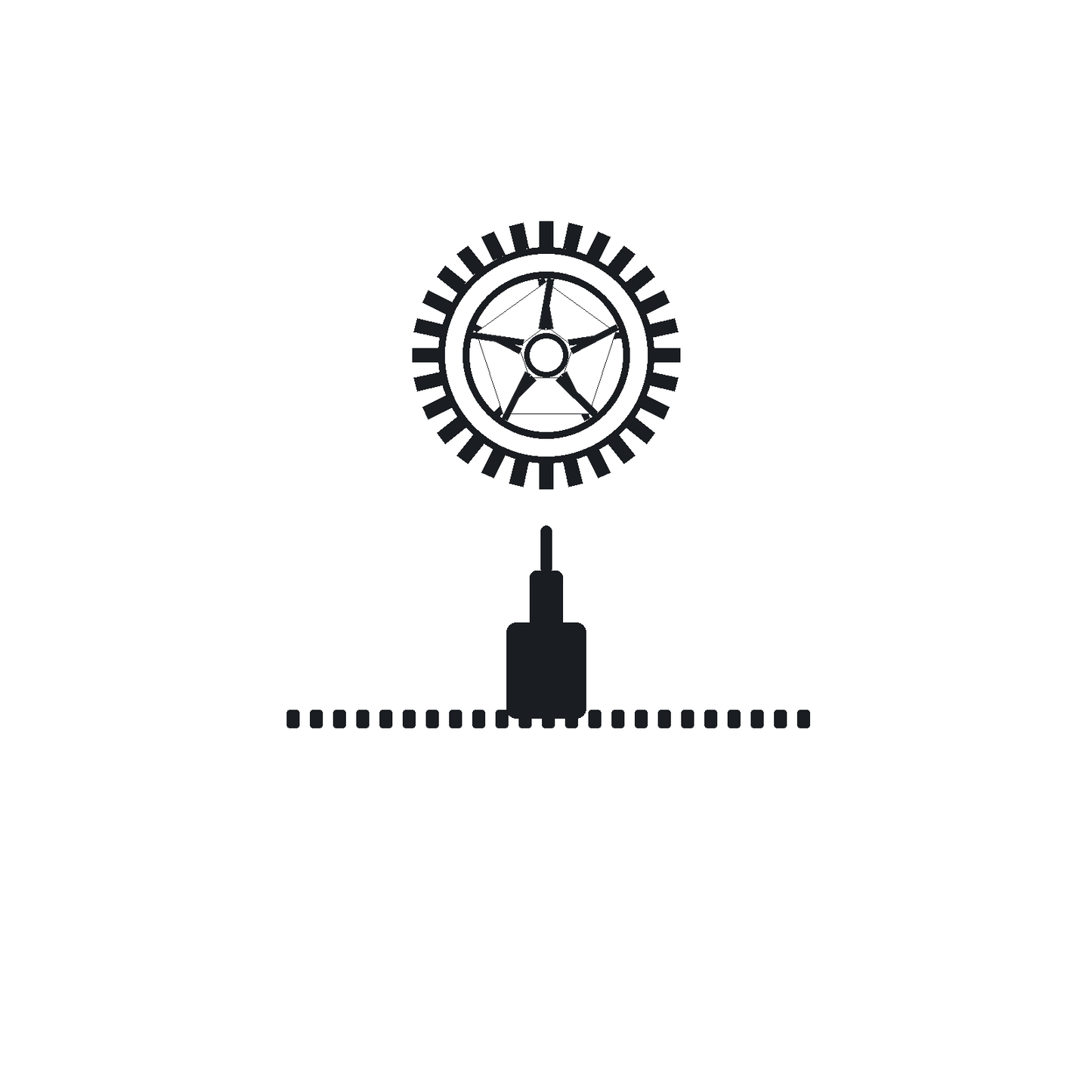 Rolex Kaliber 2030 Grossbodenrad 4424 technische Referenzabbildung