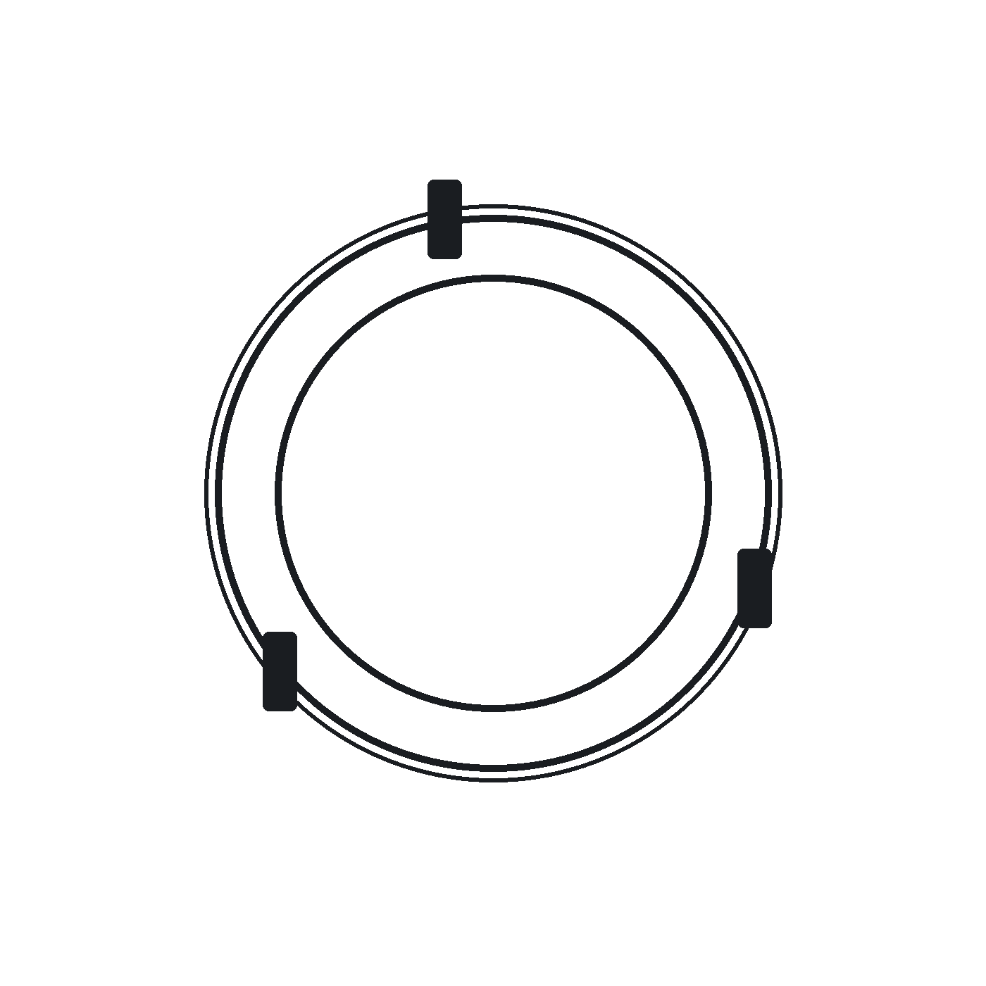 Rolex Kaliber 1065 Kalenderring 7151 technische Referenzzeichnung