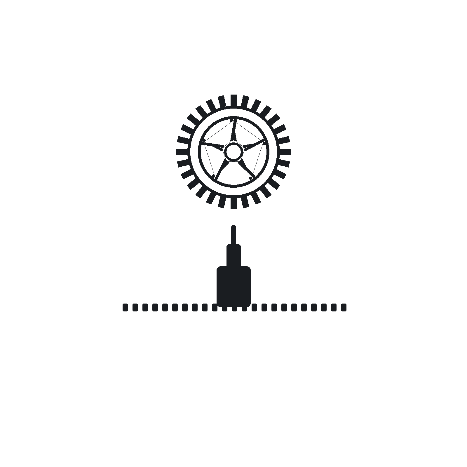 Rolex Kaliber 2030 Grossbodenrad 4424 technische Referenzabbildung