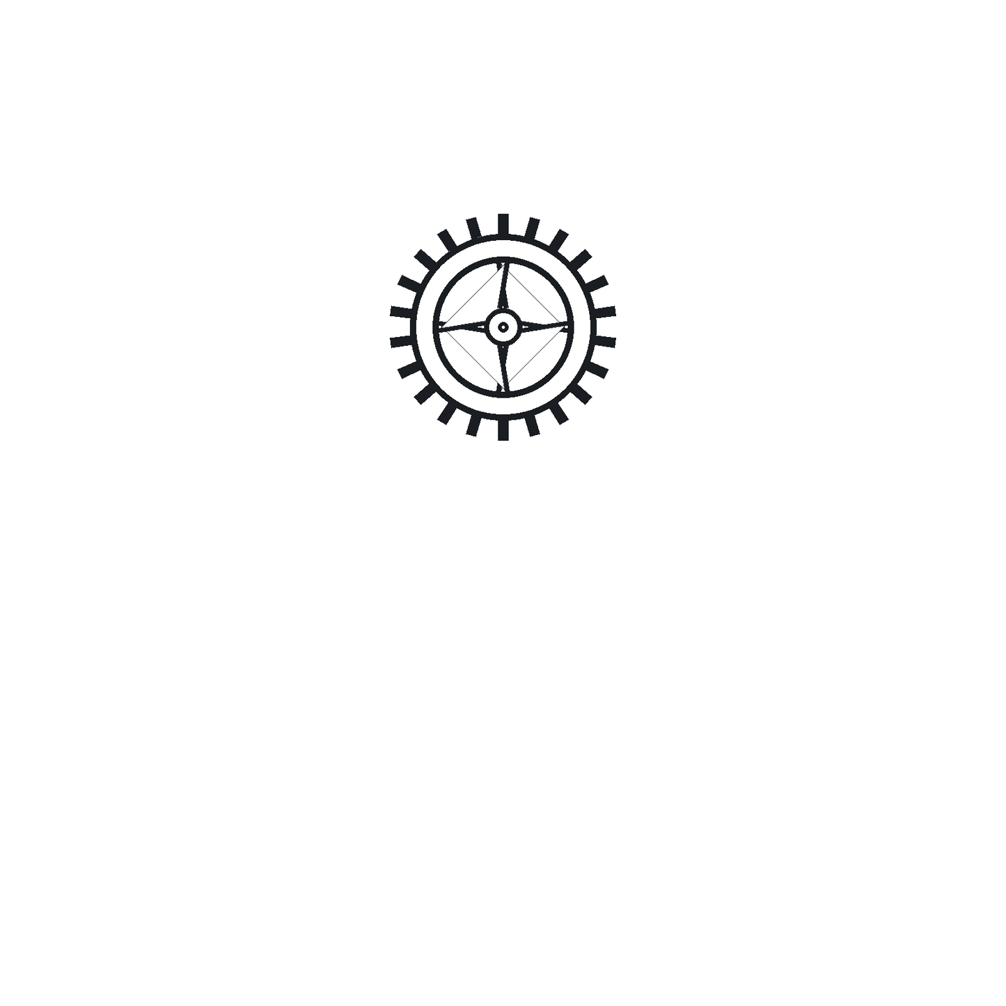 Rolex Kaliber 2030 Kronrad 4441 technische Referenzabbildung